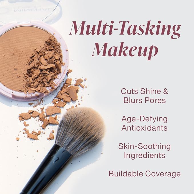 Mineral Fusion Pressed Powder Foundation, Cool 2, 0.32 Ounce (Pack of 1)