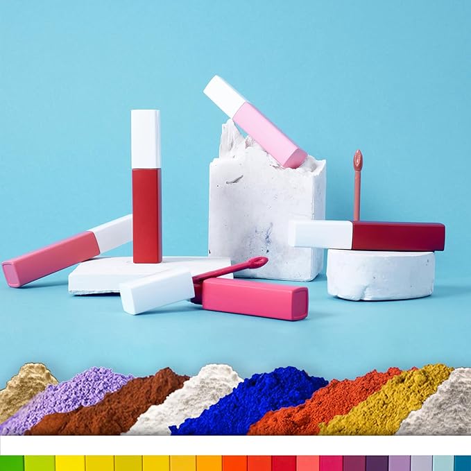 T-MILES 8-color Natural Cosmetics Pigment Set for DIY Eye Shadow Brow Powder Pressed Powder Sunscreen