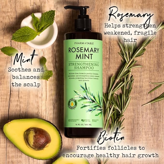 Rosemary & Mint Shampoo 480ml