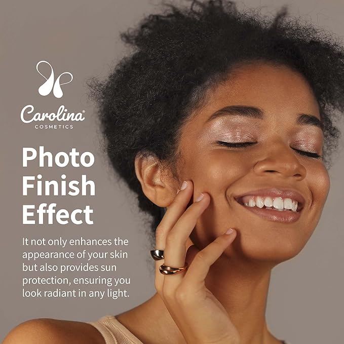 Foundation in Golden Goddess Shade Plant-Based - Hydrating, Pore-Minimizing & Buildable Coverage - Vegan, Non-GMO - 1fl oz