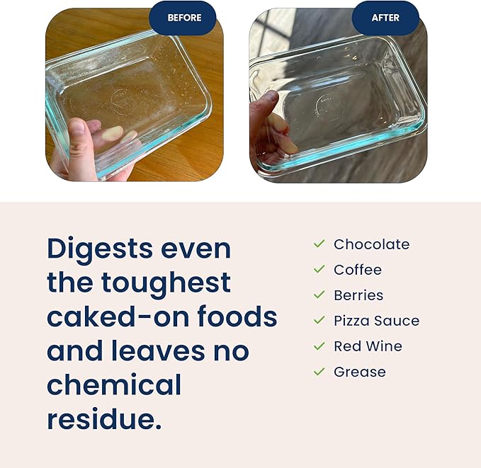 Truly Free Dishwasher Detergent Powder | Natural Dish Detergent, Dishwasher Soap | Plastic Free, Plant-Based, Clean, Heavy Duty Hard Water Stain & Grease Remover | Fragrance Free | 12.5 oz (Pack of 2)