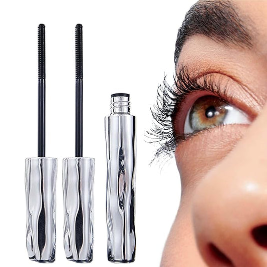 Tubing Mascara 2025 New Curling Mascara Black & Brown for Lash Makeup, Waterproof and Sweatproof Long Lasting Non-Smudged Magic Mascaras (Black B/2pcs)
