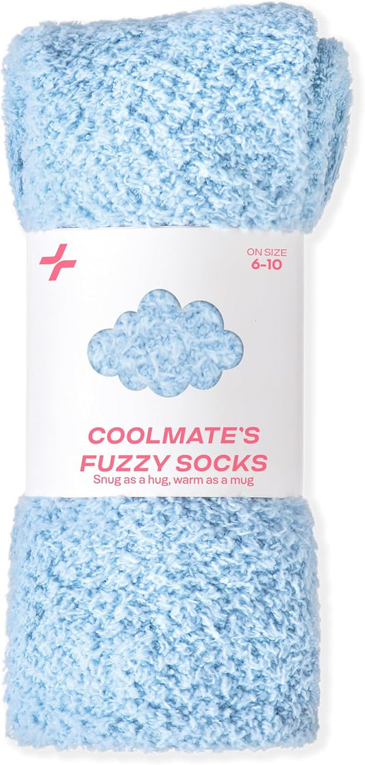 CoolMate GLOBAL Fuzzy Socks for Women Gift Box, Cozy, Soft, Comfy & Cloud-Like Socks, Plush, Durable for Spa, Home