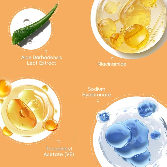 Skin Care Set, Turmeric Vitamin C Skincare 7PCS - Skin Care for Women, Facial Skin Care Routine Set Kit, Dark Spot Remover for Face, Reduce Acne, Gifts Sets