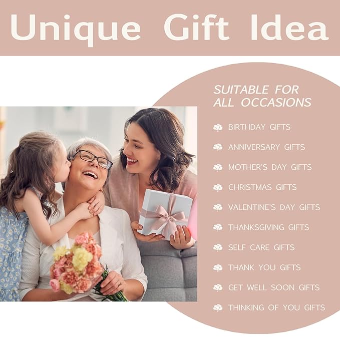 Spa Gift Basket for Women - Ideal Birthday Gift for Sister & Bestfriends - Thoughtful Soul Sister Present for Female Friend - Ideal Pampering Self-Care Kit