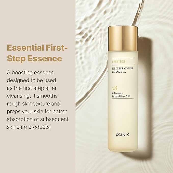 SCINIC Prestige First Treatment Essence 5.1 fl oz (150ml) | First-step Essence | The Essence Strengthens The Skin Base | Intensive Barrier Care | 8x Concentrated Essence | K-beauty