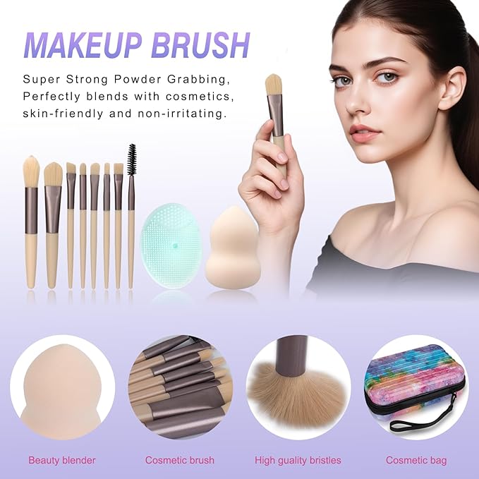 Makeup Kit for Teens Makeup Gift Set for Beginners Teenager Makeup Sets Travel Makeup Kits for Teenagers Girls 14-16 Make Up Kit for Teen & Girls
