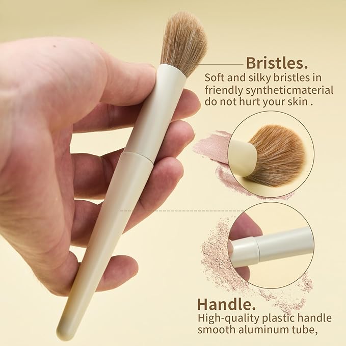 Body Makeup Brush Set Professional & Tools Beauty Travel Essentials for Women