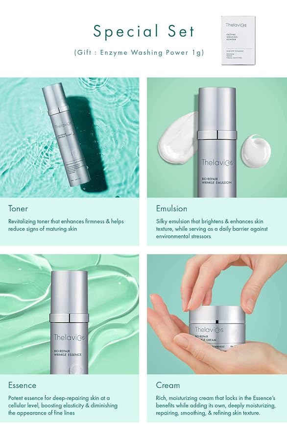 Bio Repair Wrinkle Toner – K-Beauty Advenced Anti-Aging, Brightening, Hydration, Soothing, Refresh, Antioxidant Protection, Calming, Nourishing | Gel Toner Pump 120ml