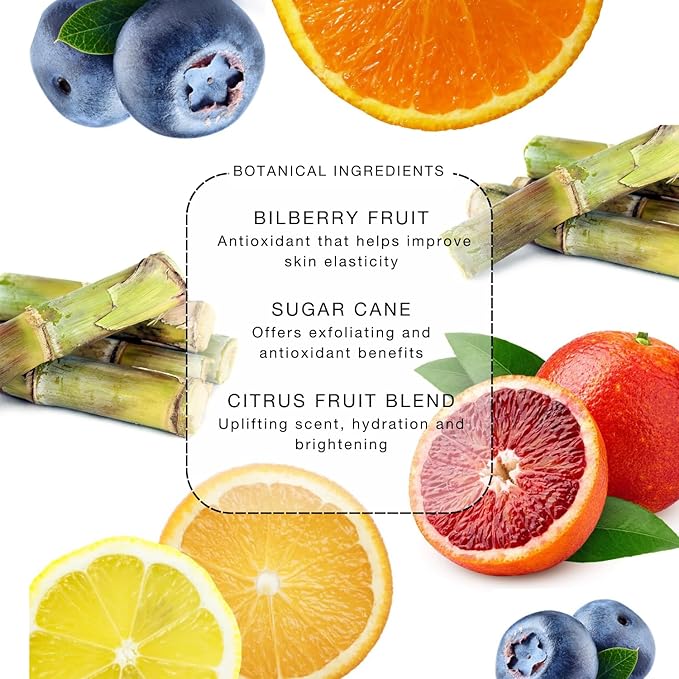 biba de sousa The Daily Cleanser - Face & Body Wash with Exfoliating Beads, For Normal, Oily or Blemished Skin - Illuminates and Refines Skin Surface (8 oz)