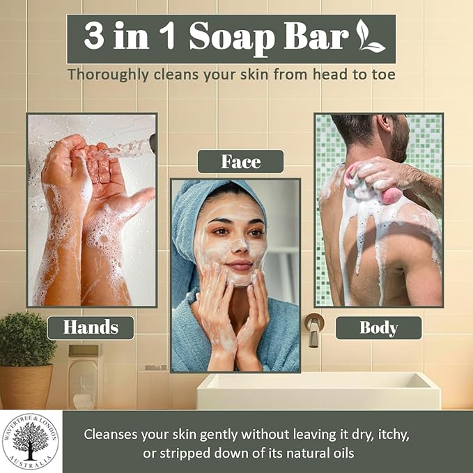 Wavertree & London Frangipani Gardenia Scented Natural Soap (2 Bars), 7oz Moisturizing French Triple Milled Soap Bars enriched with shea butter - Pure Plant Based Bath & Body Bars for All Skin Types