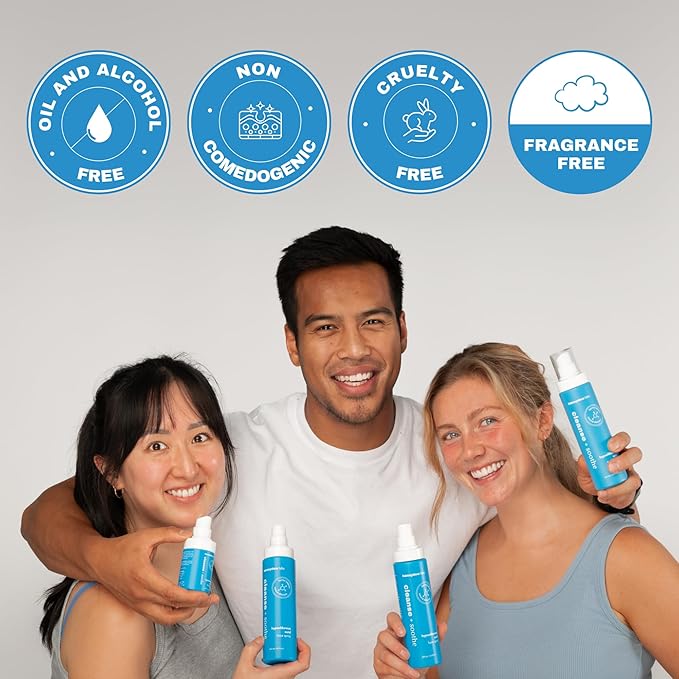 Honeydew Labs - Hypochlorous Acid Spray - HOCL - Hypoallergenic Skin Toner Cleanse and Soothe Sensitive Face - Acne - Eczema - Bacne - Eyelid - Pre Post Workout (Mini Bundle Pack - 2fl + 2 fl)