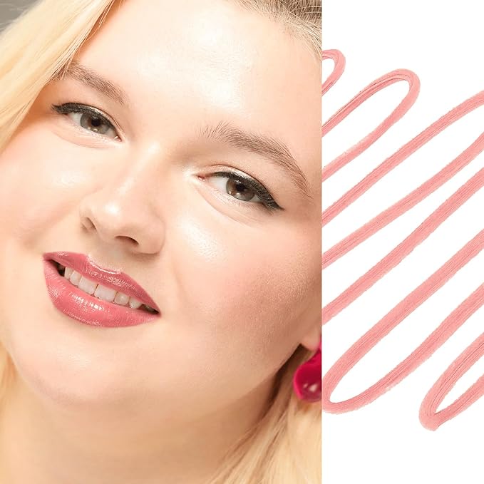 Gerard Cosmetics Lip Pencil (Melrose Place), Ultra Pigmented Matte Rosy Brown Lip Liner, Long Lasting, Hydrating Creamy Formula, Cruelty Free