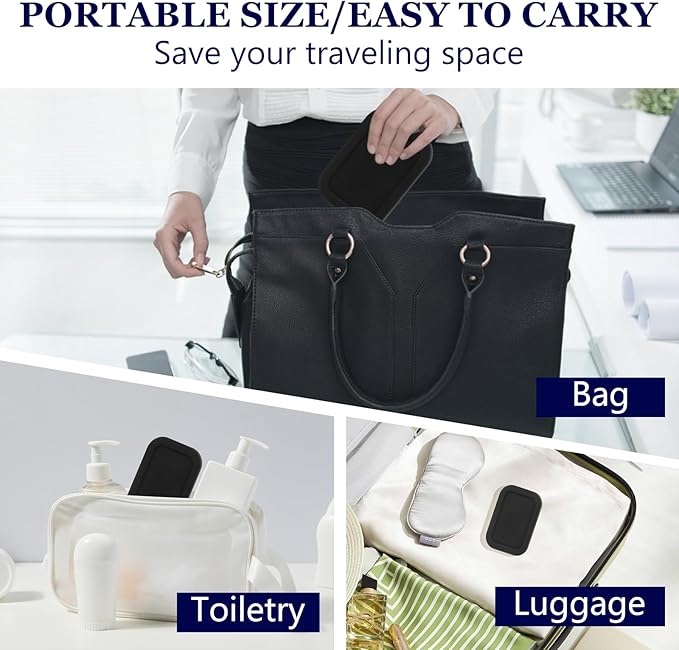 Leak Proof Silicone Travel Soap Case with Draining Layer, Travel Size Toiletry, Portable Soap Container for One Regular Bar Soap Perfectly, Shatter-Proof Soap Holder for Bathroom, Gym (Black)