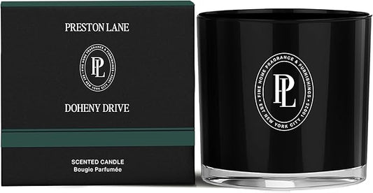 Preston Lane The Deluxe 3-Wick Candle, Scented Candle with Vegan, Soy Wax Blend, Doheny Drive, 24 Oz
