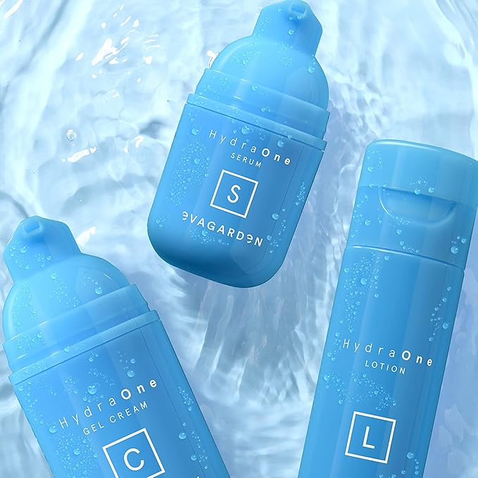 EVAGARDEN HydraOne Face Serum - Softens Your Skin, Increases Elasticity and Improves Tone - Refreshes and Plumps - Deeply Nourishes with Nutrients and Optimizes Flow of Hydration - 1.01 oz