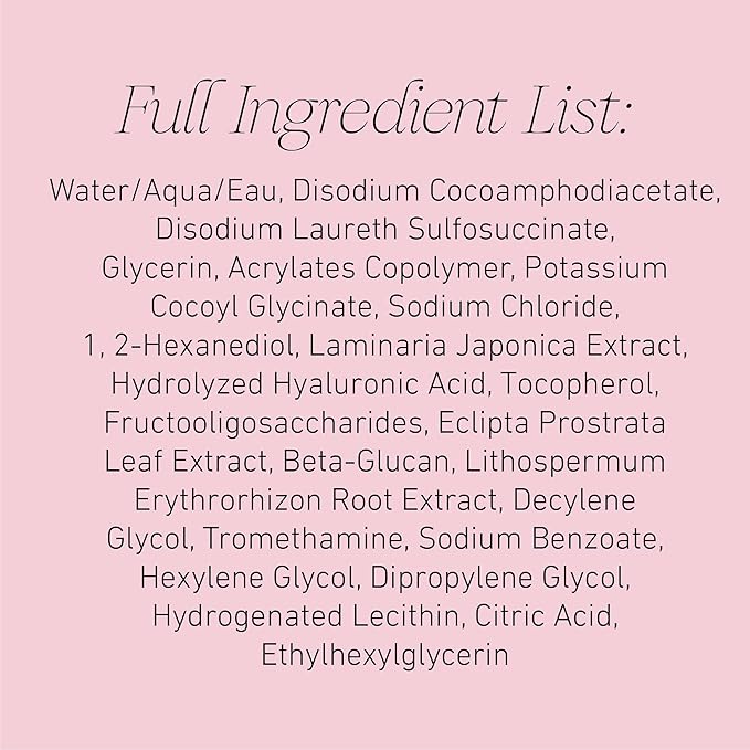 good light Cosmic Dew Water Cleanser. Celestial Gel-to-Foam Face Wash Cleanser. Made with Glycerin and Hyaluronic Acid. Hydrating, Sensitive Skin Safe Korean Skin Care. (3.38 fl oz)