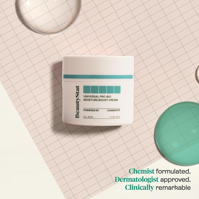 BeautyStat Cosmetics Women's Universal Pro-Bio Moisture Boost Cream, 1.7 Ounce