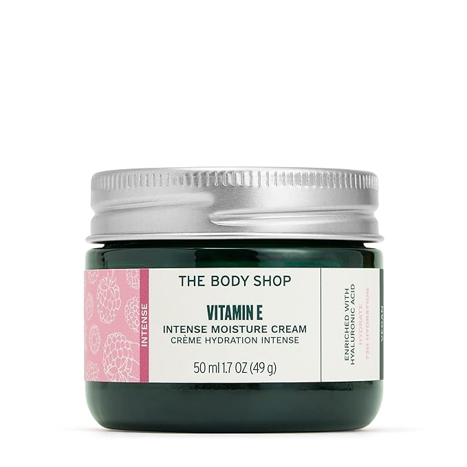 The Body Shop Vitamin-E Intense Moisture Cream for Unisex, 1.7 Ounce