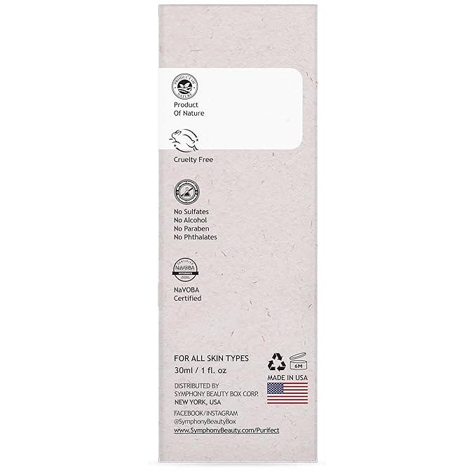 Niacinamide Facial Serums 30ml - Correcting - Refines Enlarged Pores tighten skin and Reduces Dark Spots Made in USA Natural PURIFECT