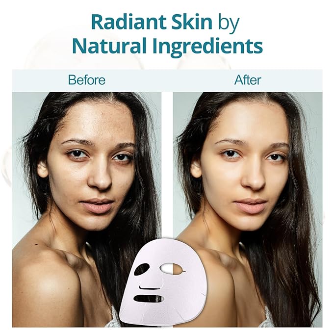 Lululun 14 Sheet Anti Aging Face Mask for Women & Men, Daily Face Masks Skincare & Hydrating Face Mask Sheets with Rice Extract, Ceramides, Collagen& Squalene, Sheet Masks from Japan, Precious DUO