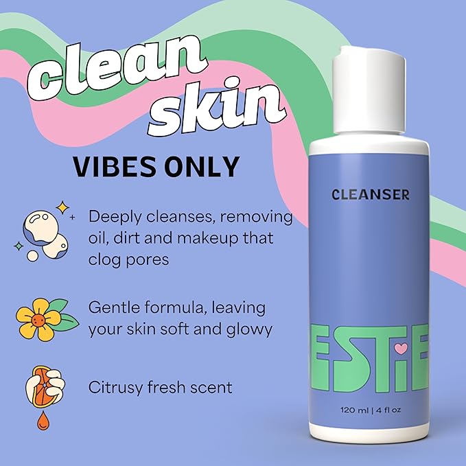 InstaNatural BESTIES Gentle Teen Face Cleanser | Vitamin C, Aloe Vera, Coconut Water | Simple Skincare for Healthy Skin | for Blemishes, Uneven Tone, Hydration, (Face Wash for All Skin Types)