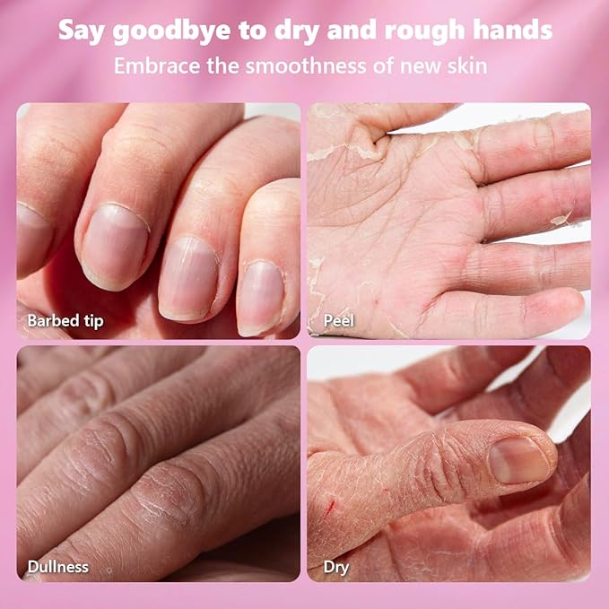 5 Pack Hand Cream for Dry Cracked Hands,Easter Basket Stuffers,Gifts for Women,Girls,Mothers Day Gifts,Natural Plant Fragrance Mini Hand Lotion Moisturizing Hand Care Cream