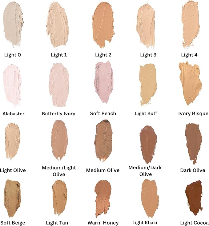 Mehron CreamBlend Stick | Face & Body Paint - Foundation Cream Makeup - Perfect for Halloween - .75 oz (21 g) - Light Cocoa