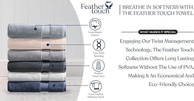 Delara Organic Cotton Luxuriously Plush Washcloths Pack of 6 | GOTS & Oeko-TEX Certified | Premium Quality Face Towels | Feather Touch Technology|650 GSM Long Staple|Soft, Quick Dry & Ultra-Absorbent