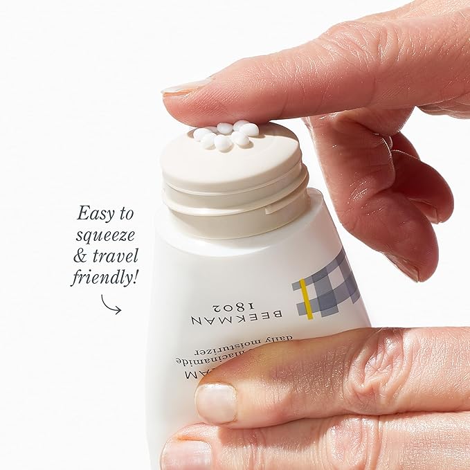 Beekman 1802 Bloom Cream Goat Milk Face Moisturizer Tube, 1.69 fl. oz. - Lightweight, Gentle, Deeply Hydrating & Nourishes Skin Barrier - All Skin Types - Cruelty Free