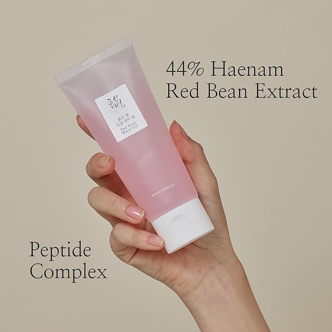 Beauty of Joseon Red Bean Water Gel Hydrating Peptide Hydro Boost Moisturizer for Acne Prone Dry Skin, Korean Skin Care for Men and Women, 100ml, 3.38 fl.oz