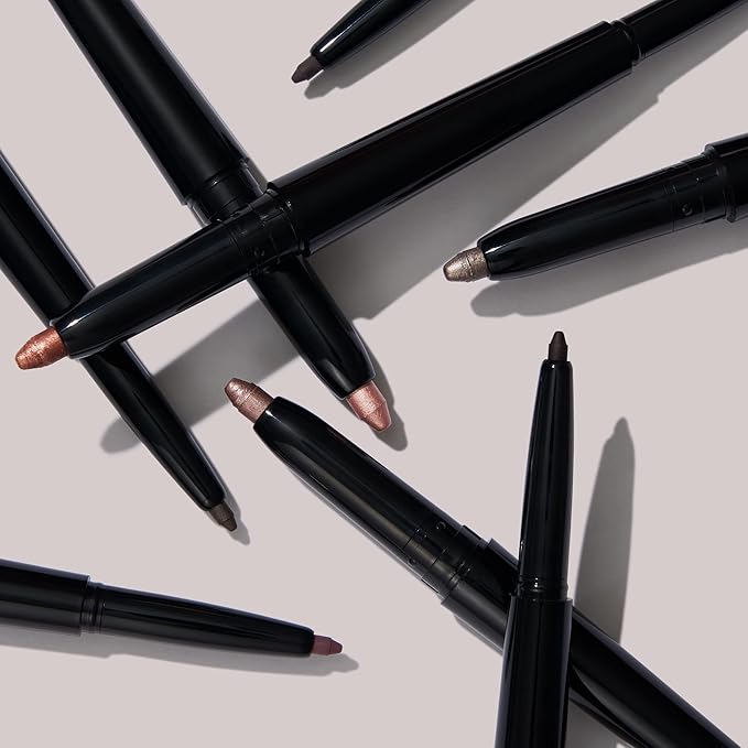 LAURA GELLER NEW YORK Swipe-n-Line Dual-Ended Eyeshadow + Eyeliner - Glam (Smokey Purple/Rich Plum) - Cream Eyeshadow & Smooth Glide Eyeliner - Waterproof & Crease-free Color