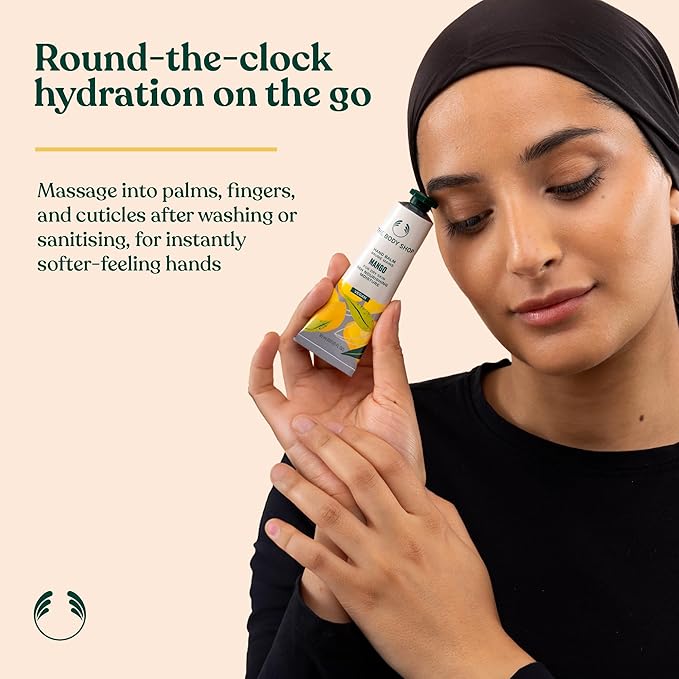 The Body Shop Handcare Collection - 5 Piece Hand Cream Set, Hand Balm Gift Set for Dry Skin, Vegan