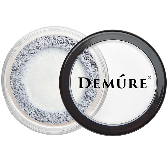 Demure Mineral Make Up (Baby Blue) Eye Shadow, Matte Eyeshadow, Loose Powder, Eye Makeup, Professional Makeup