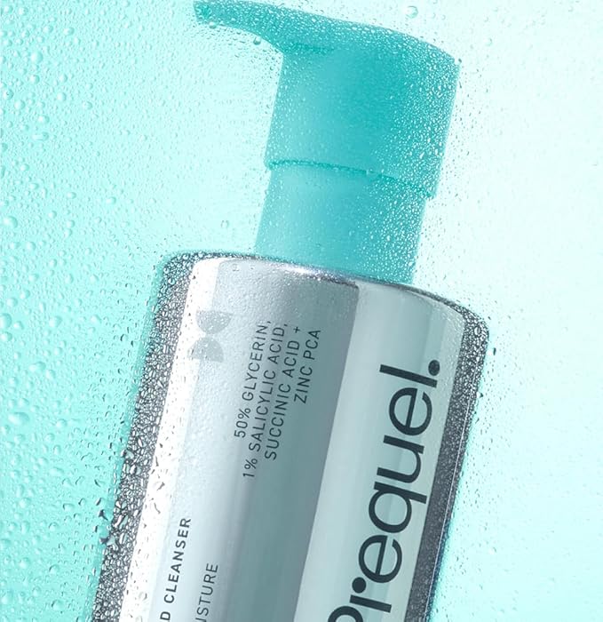 Skin Gleanser SA, Moisturizing Glycerin Face Wash,1% Salicylic Acid Face Cleanser, Unscented and Combination Skin Face Soap, 13.5 ounce (each) Pump Bottles - 6.75 fluid ounce (Pack of 2)