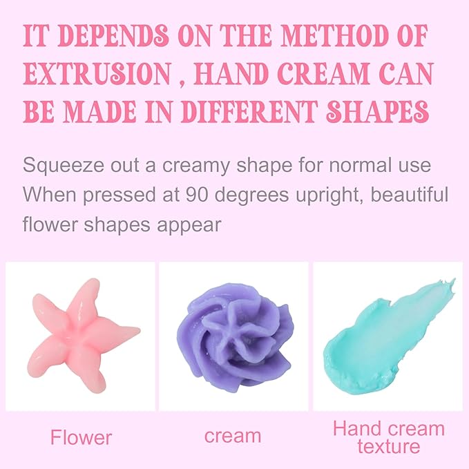 Floral & Star Shaped Hand Lotion Set, 3 Pcs Gift Pack, 60ml Each, Lavender, Rose and Ocean Scent. Best for Women,Girls,Mothers Day Gifts,Teacher Appreciation Gifts.