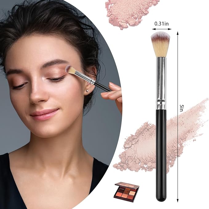 Lash Shampoo Brushes 40Pcs Fluffy Wash Extension Cleaning Bath Makeup Eyelash Eyeshadow Brush Set