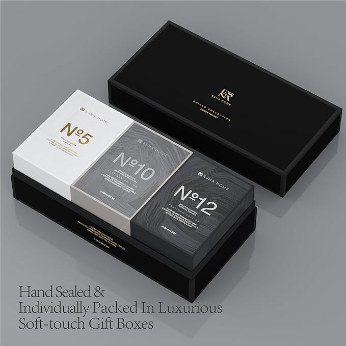 Trio Premium Gift Set 3 Full Size Highly Scented Aromatherapy Housewarming GIF All Natural Soy Candle Anniversary for Him Packed to Perfection Holiday Candle Gift for Christmas150h Hours Clean Burn