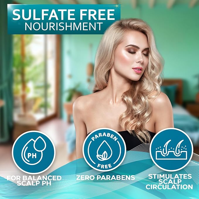 Rosemary Mint Oil Hair Mask - Deep Conditioning Repair Products for Damaged Care - Scalp Moisturizer and Hydrating Treatment for Women and Men - Volume for Extremely Dry, Thin and Frizzy Locks