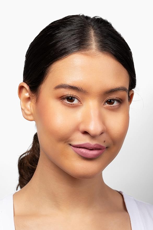 Aromi Pink Nude Matte Liquid Lipstick, Blush Beige Lip Color, Long-lasting Lipstick, Vegan, Cruelty-free, All Day Wear, Handmade (Toasted Almond)