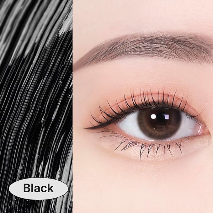 HEIMISH Dailism Smudge Stop Mascara 0.32oz/9g - Curling & Lengthening, Long-lasting, Waterproof, Smudge-proof, Non-Clumping, Washable Cleansing Korean Mascara - Black Curling