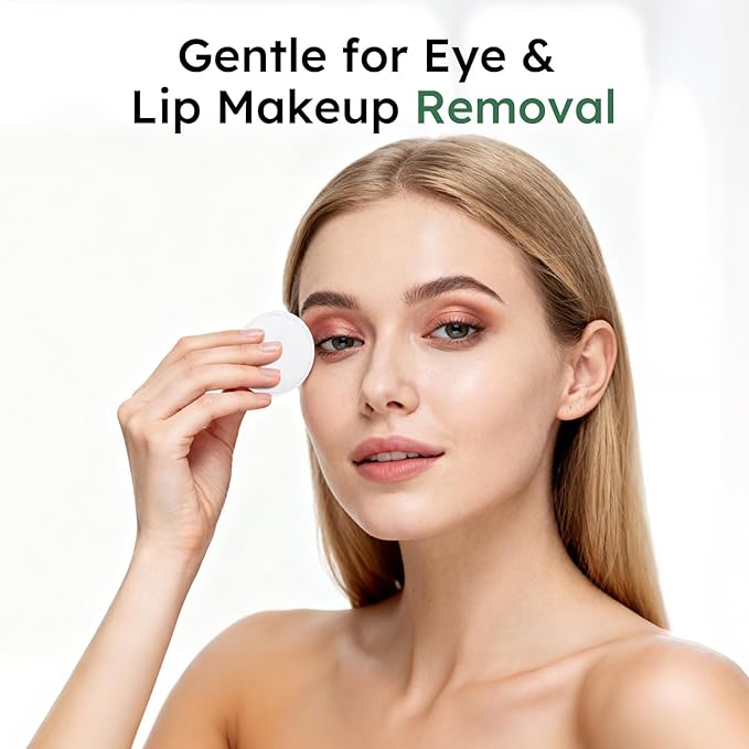 Individually Wrapped Cotton Rounds, Circular Cotton Pads, Individually Packaged, Easy to Carry, Suitable for Travel, Hotels, Business Trips, Camping (2 Pcs/Set, 300 Sets, in Total 600 pcs)