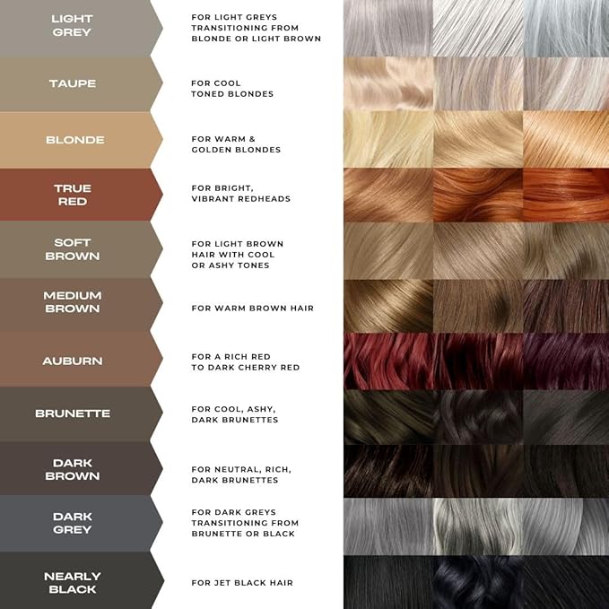 MADLUVV Brow Stamp Refill* - Color Stamp for Brows & Root Touch Up for Women & Men, Instantly Conceal Hair Loss, Grey Hair, Thinning Hair with Stain-Proof/Smudge-Proof Powder Formula (Soft Brown)