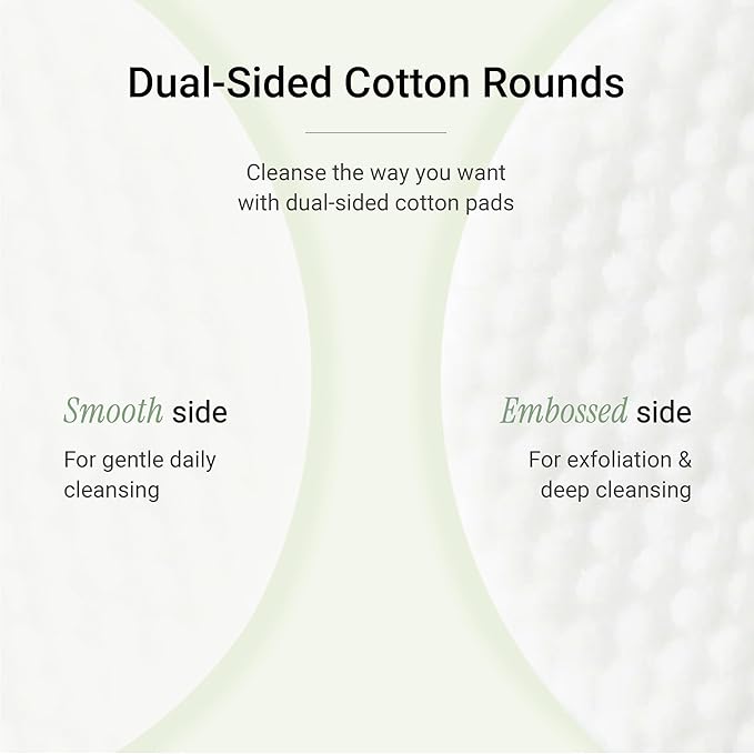 Meebak Cica Cleansing Water Pads | Makeup Remover Pads | Face Cleansing Wipes | Exfoliation Toner Pad | Hydrating & Toning for Sensitive Skin - 80ct