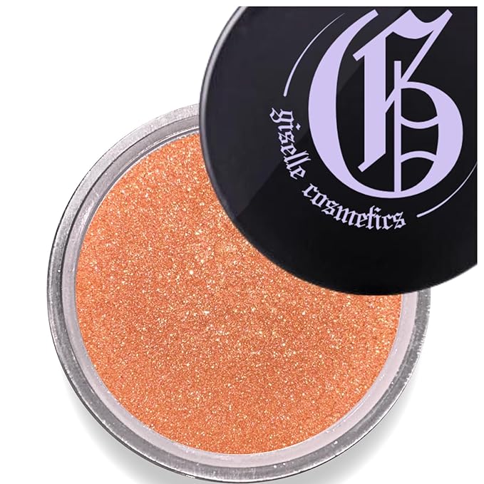 Loose Powder Organic Mineral Eyeshadow - Rose Tangerine