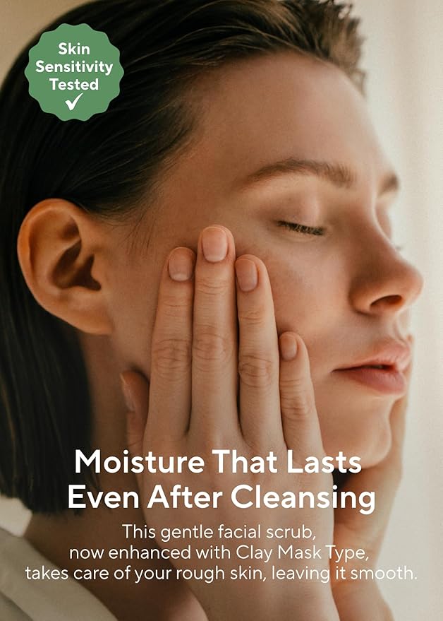 AROMATICA Glow Vita Facial Scrub Orange & Neroli – Vitamin C Gentle exfoliating face wash for sensitive skin - Gently Scrub and Cleans Blackheads, Whiteheads, Pore Dirt for a Fresh Glow (5.07 Fl Oz)