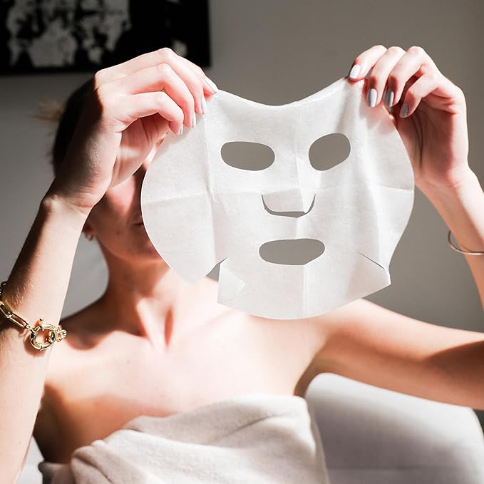 Joanna Vargas Twilight Face Mask - Hydrating Face Masks with Epidermal Growth Factor & Niacinamide - Soothing Facial Masks for Women - Repairing Sheet Mask for Enhanced Skin Barrier - 5 Sheets