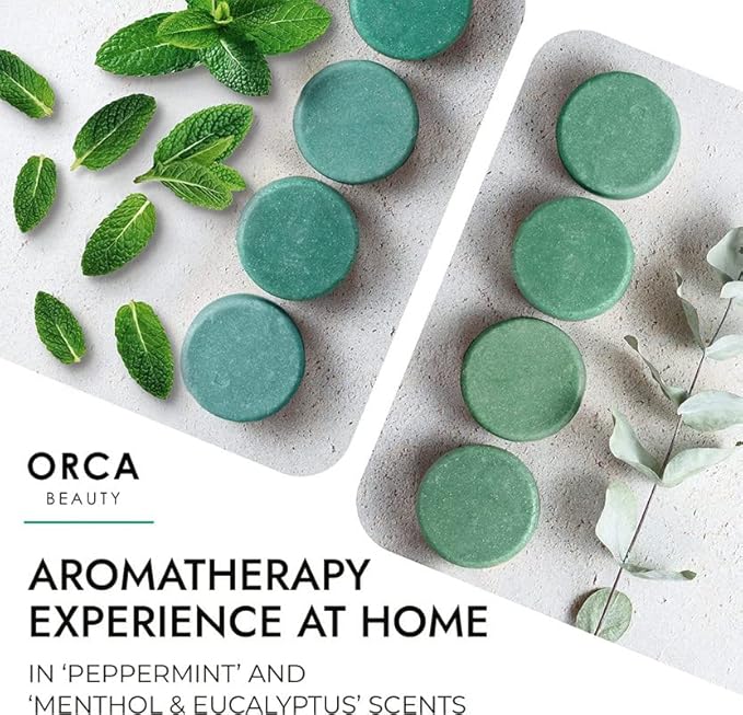 Shower Steamers Aromatherapy - Relaxation Gifts for Women, Shower Bombs, Unique Spa Gifts Shower Tablets, Stocking Stuffers for Women & Men (Peppermint and Eucalyptus Scent 8PC)