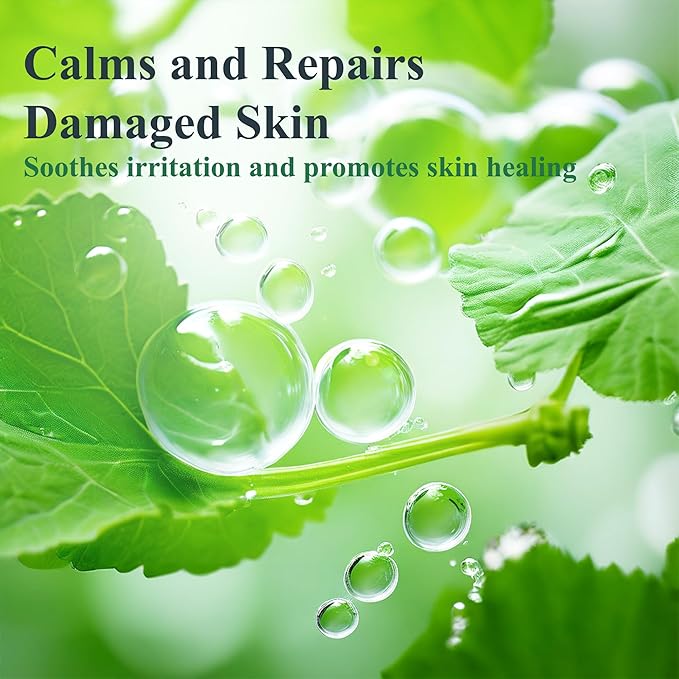 Madeca DERMA Revitalizing Sheet Mask 10pcs (100% Pure Cotton Sheets) with Centella Asiatica, Hyaluronic Acid, and Niacinamide – Korean Skincare for Hydration & Skin Brightening for All Skin Types