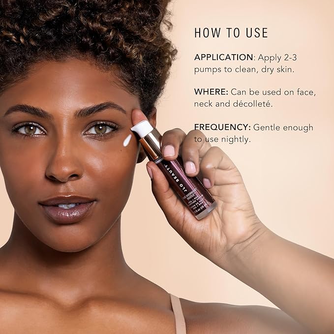 JLO BEAUTY Face Serum Set for Day & Night, Firming, Hydrating & Exfoliating Skincare with AHA, BHA & Hyaluronic Acid, Anti Aging Facial Serum, Skin Care Gift Set for Women, Travel Size, 1 Fl Oz Each